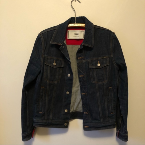 Ami Alexandre Mattiussi Other - AMI Alexandre Mattiussi Denim Jacket Size Medium Made In Portugal